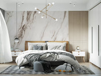 Classic White Marble Vein Wall Mural