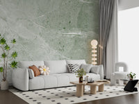 Serene Olive Stone Texture Wall Mural