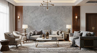 Minimalist Grey Stone Slab Texture Wall Mural