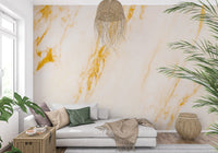 Gilded Vein Marble Wall Mural