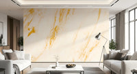 Gilded Marble Vein Wall Mural