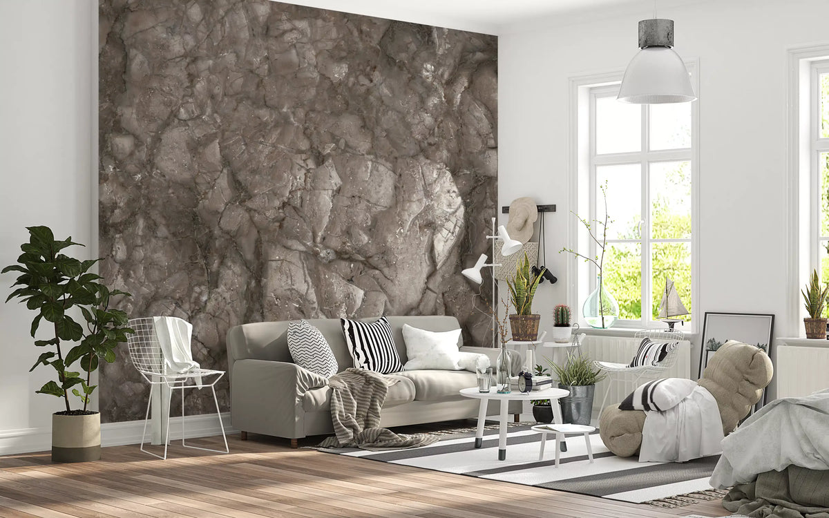 Weathered Stone Texture Wall Mural
