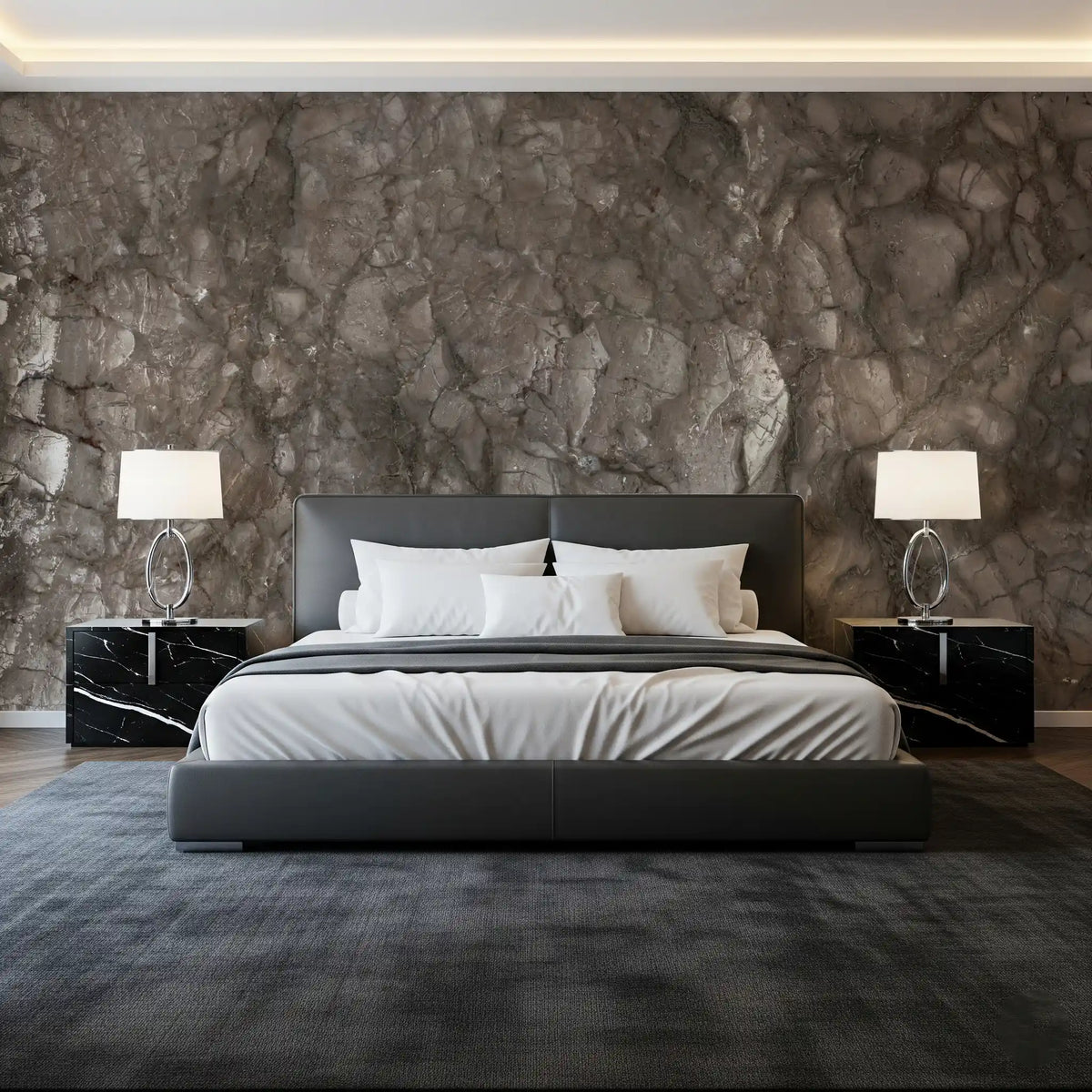 Weathered Stone Texture Wall Mural