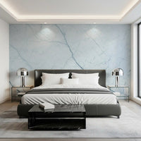Ethereal Pale Marble Vein Wall Mural