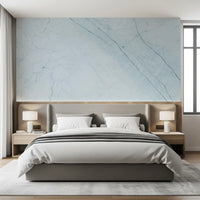 Ethereal Azure Marble Vein Wall Mural