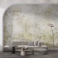 Botanical Damask Wildflower Meadow Wall Mural Wall Mural