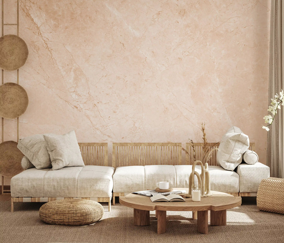 Soft Sandstone Marble Texture Wall Mural