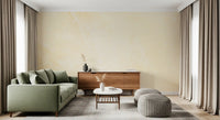 Creamy Calacatta Stone Texture Wall Mural
