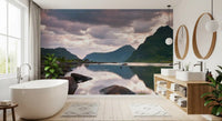 Still Water Highland Horizon Wall Mural