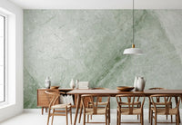 Serene Sage Marble Slab Wall Mural