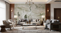 Nature's Fusion Japanese Cranes Mural Wall Mural