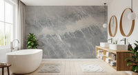 Ethereal Grey Marble Slab Wall Mural