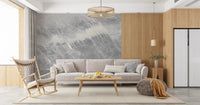 Ethereal Grey Marble Slab Wall Mural