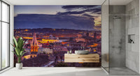 Roman Dusk Panorama Wall Mural