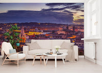 Roman Dusk Panorama Wall Mural
