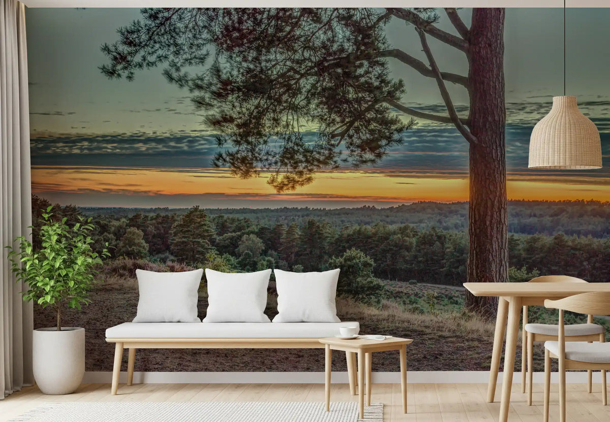 Wilderness Dusk Horizon Wall Mural