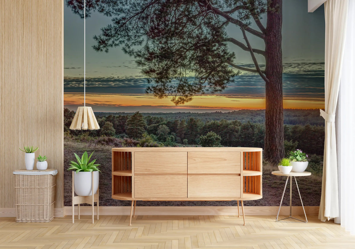 Wilderness Dusk Horizon Wall Mural