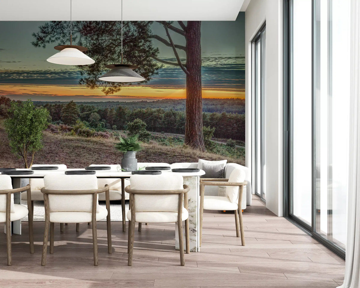 Wilderness Dusk Horizon Wall Mural