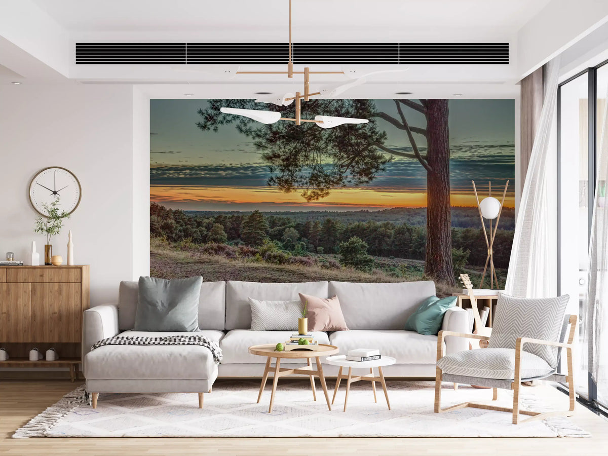 Wilderness Dusk Horizon Wall Mural