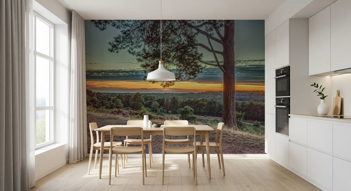 Wilderness Dusk Horizon Wall Mural