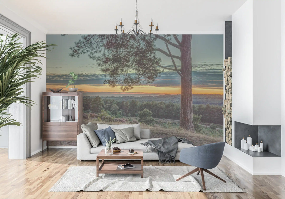 Wilderness Dusk Horizon Wall Mural