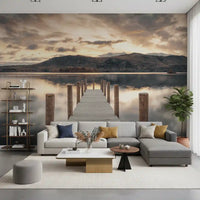 Dusk Over Still Waters Wall Mural