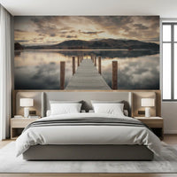 Dusk Over Still Waters Wall Mural