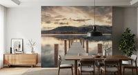 Dusk Over Still Waters Wall Mural