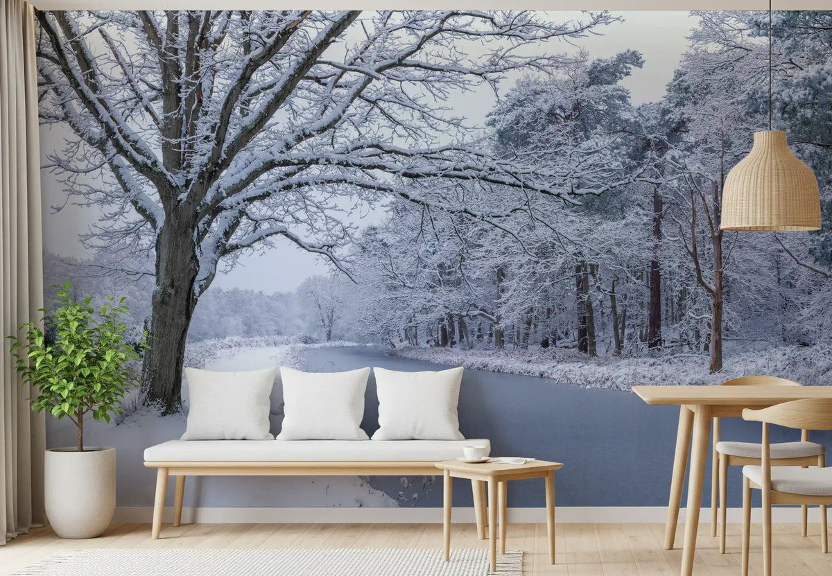Snowy River Path Wall Mural