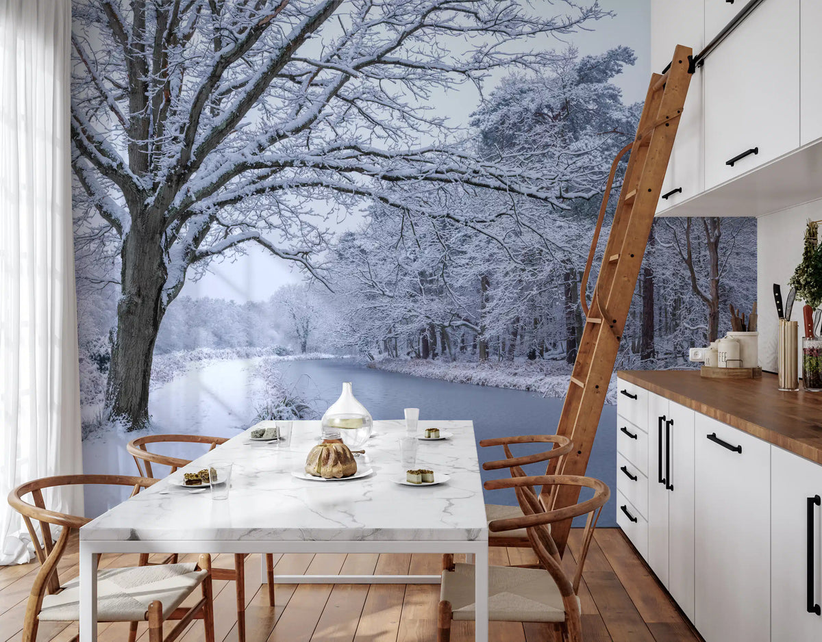 Snowy River Path Wall Mural