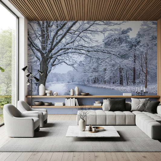 Snowy River Path Wall Mural