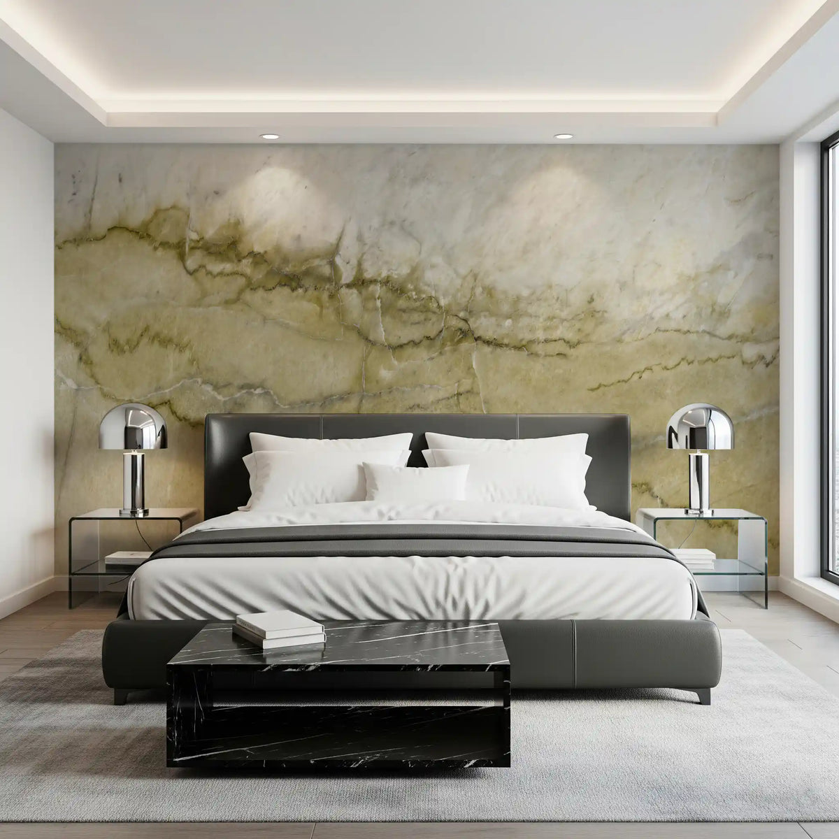 Earth Tone Natural Stone Marble Texture Wall Mural