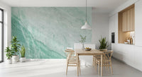 Mint Jade Stone Texture Wall Mural