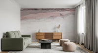 Rose Quartz Marble Vein Wall Mural