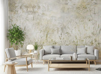 Botanical Damask Wildflower Meadow Wall Mural Wall Mural Wall Mural