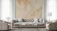 Cream And Sienna Marble Slab Wall Mural