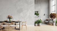 Minimalist White Marble Texture Wall Mural