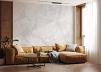 Monochrome Carrara Marble Texture Wall Mural