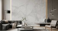 Minimalist Pale Marble Stone Wall Mural