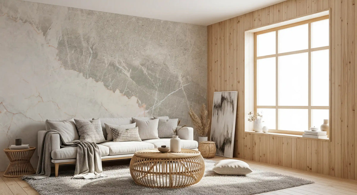 Natural Stone Vein Composition Wall Mural