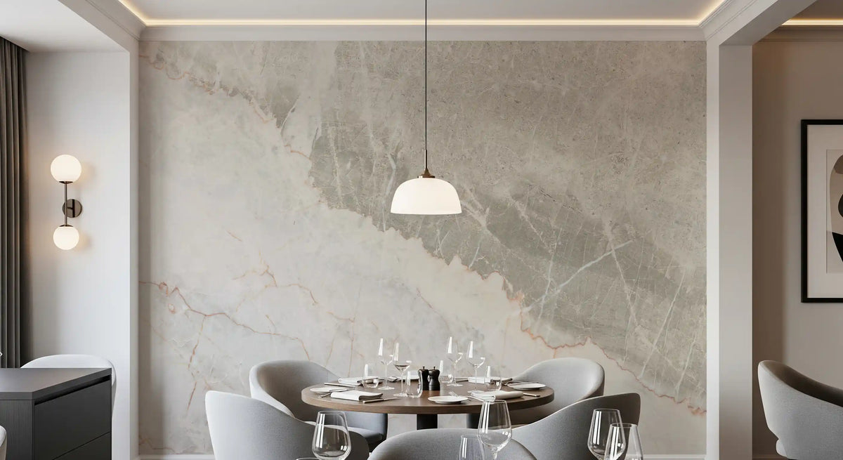 Natural Stone Vein Composition Wall Mural