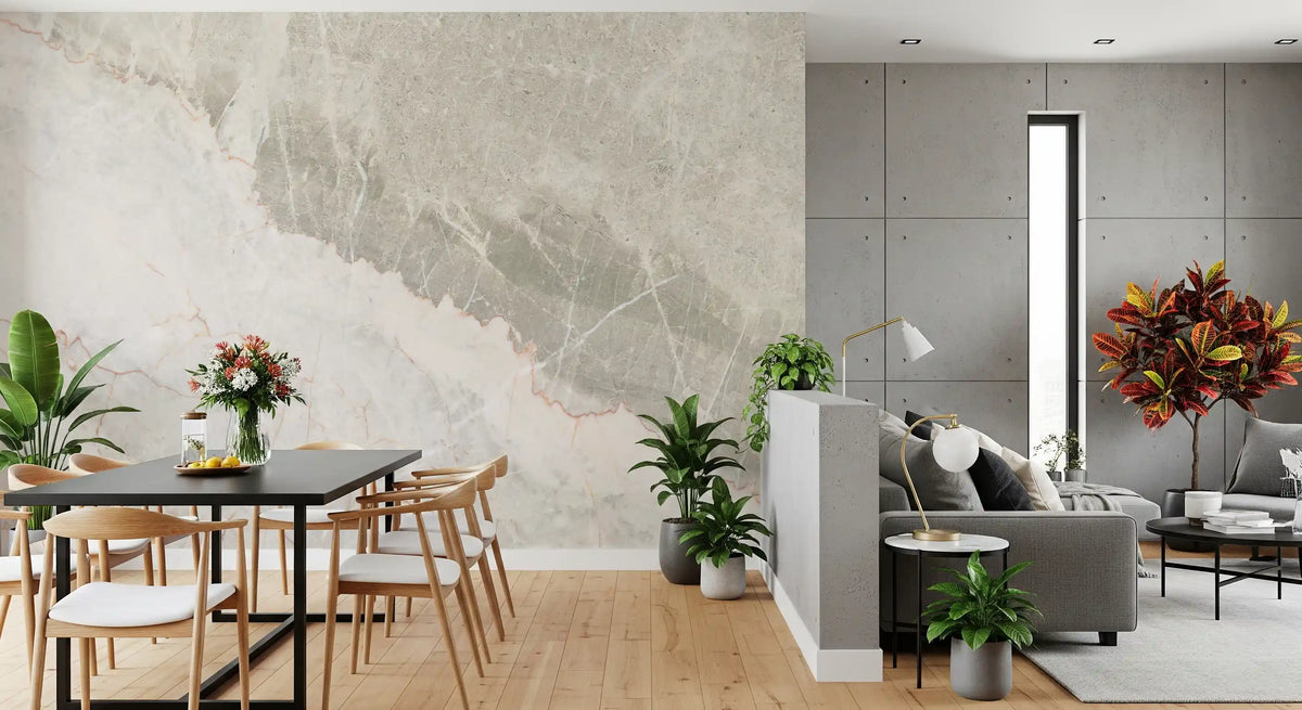 Natural Stone Vein Composition Wall Mural