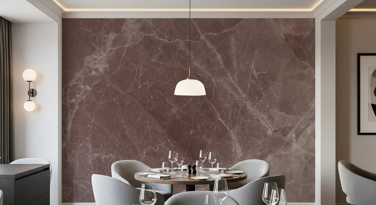 Rustic Earth Tones Marble Wall Mural