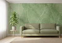 Emerald Stone Vein Texture Wall Mural