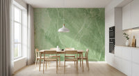Emerald Stone Vein Texture Wall Mural