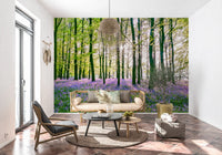 Spring Floral Forest Meadow Wall Mural
