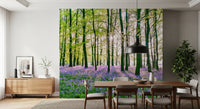 Spring Floral Forest Meadow Wall Mural