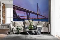 Forth Bridge Dusk Architecture Wall Mural