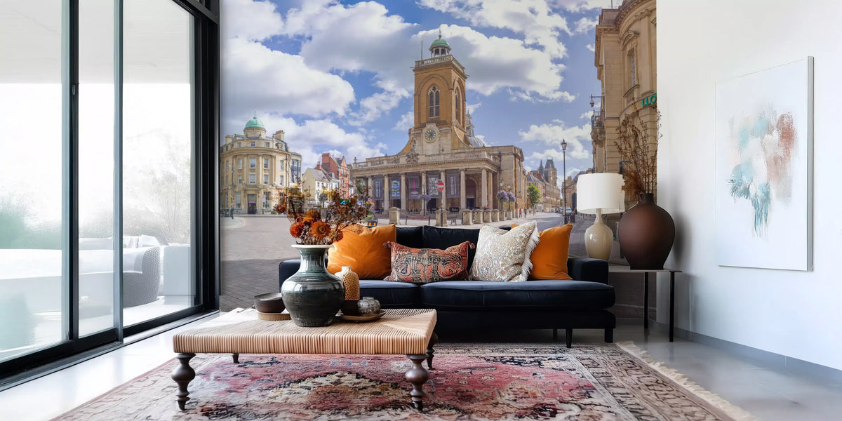 Classic English Townscape Wall Mural