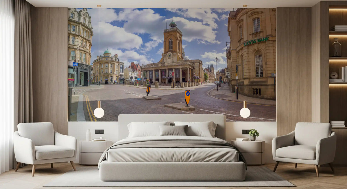 Classic English Townscape Wall Mural